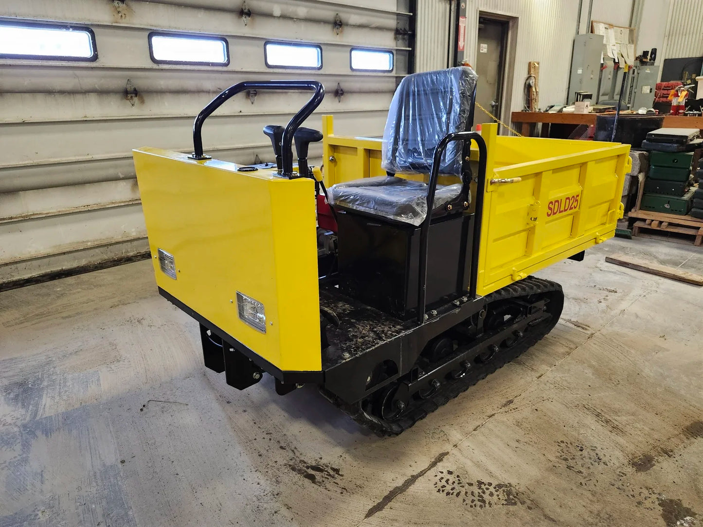NEW SDLD25 RUBBER TRACKED DUMPER