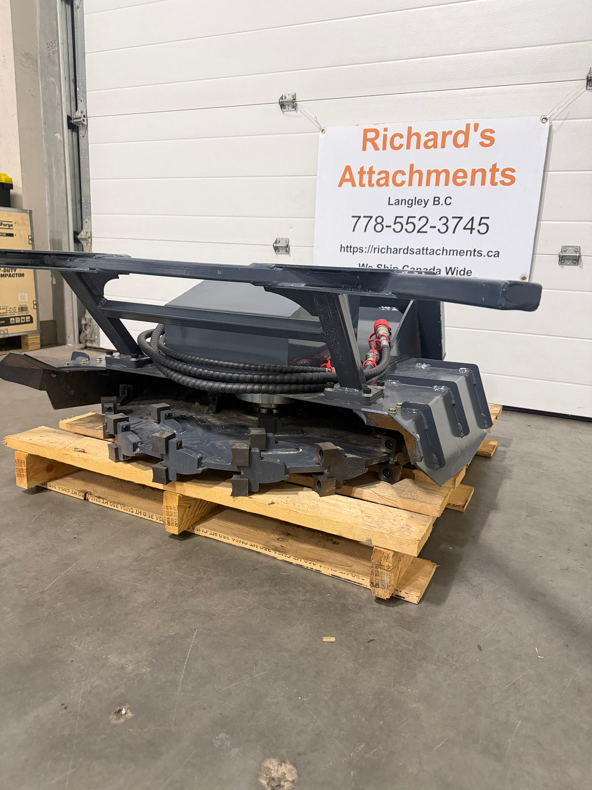New Mini Skid Steer Disc Mulcher GY-MDM50