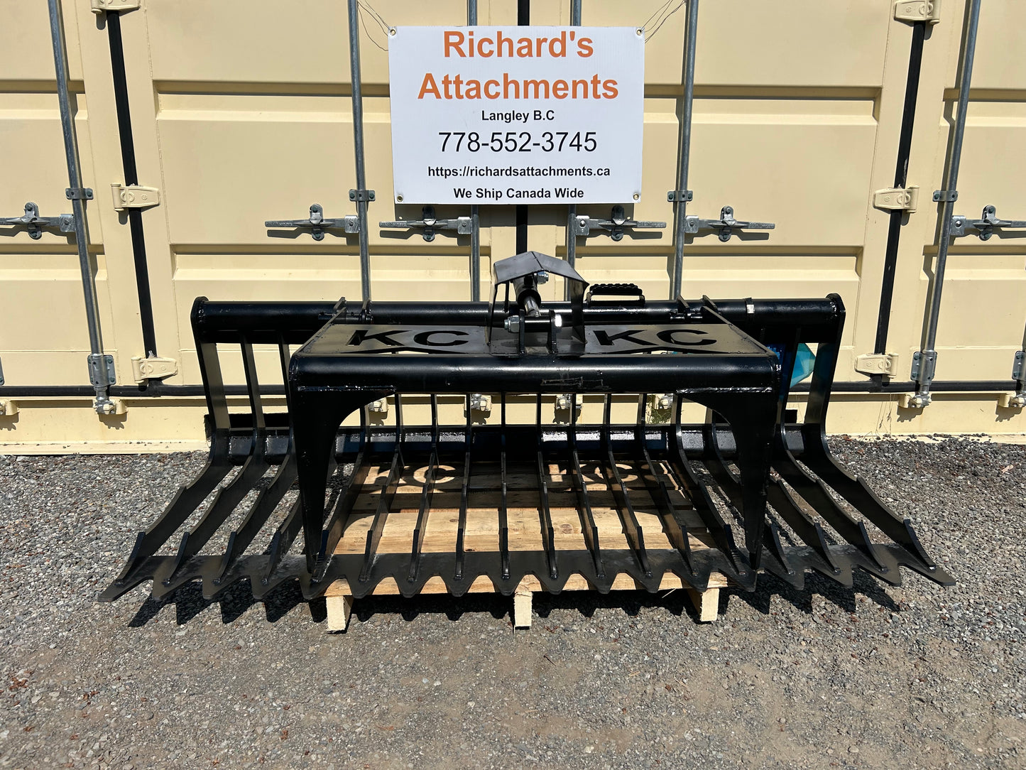 New Extreme Duty 76” Skeleton Grapple Bucket