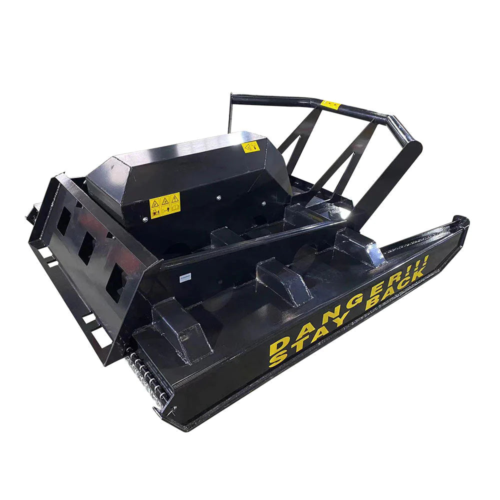 New 72 '' Extreme Duty Skid Steer Brush Cutter, 4 blade