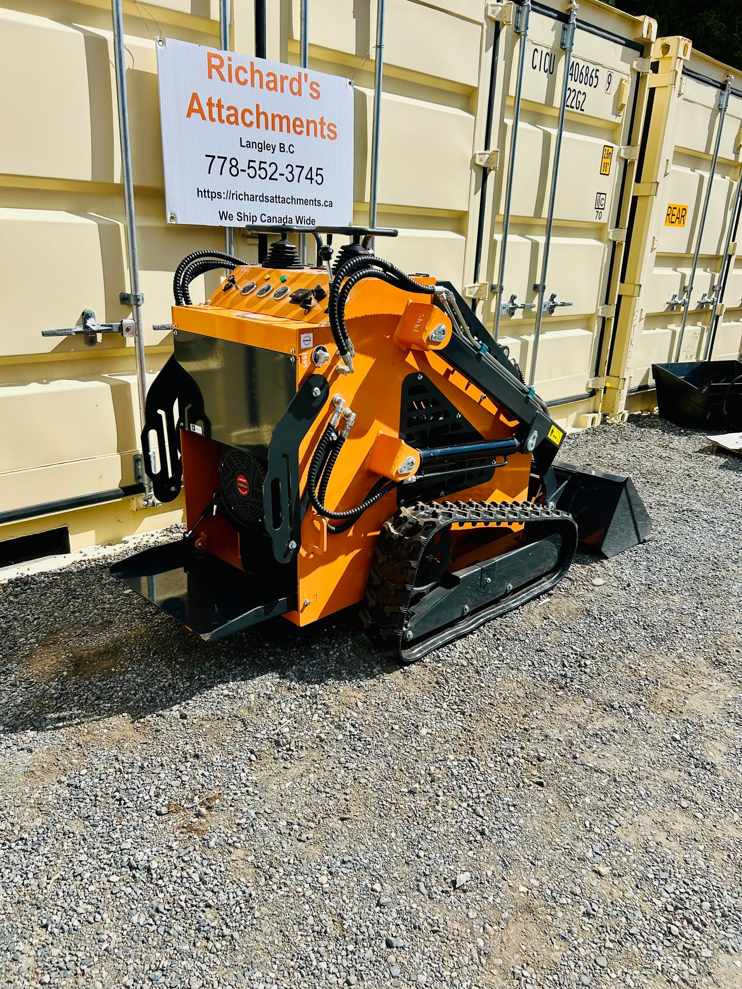 New QB480 Mini Skid Steer Track Loader