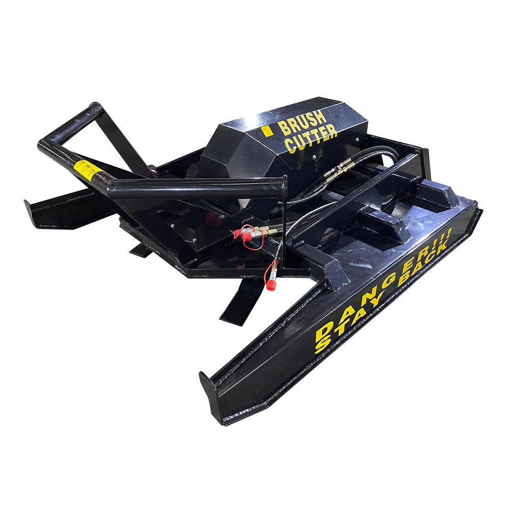 New 72 '' Extreme Duty Skid Steer Brush Cutter, 4 blade