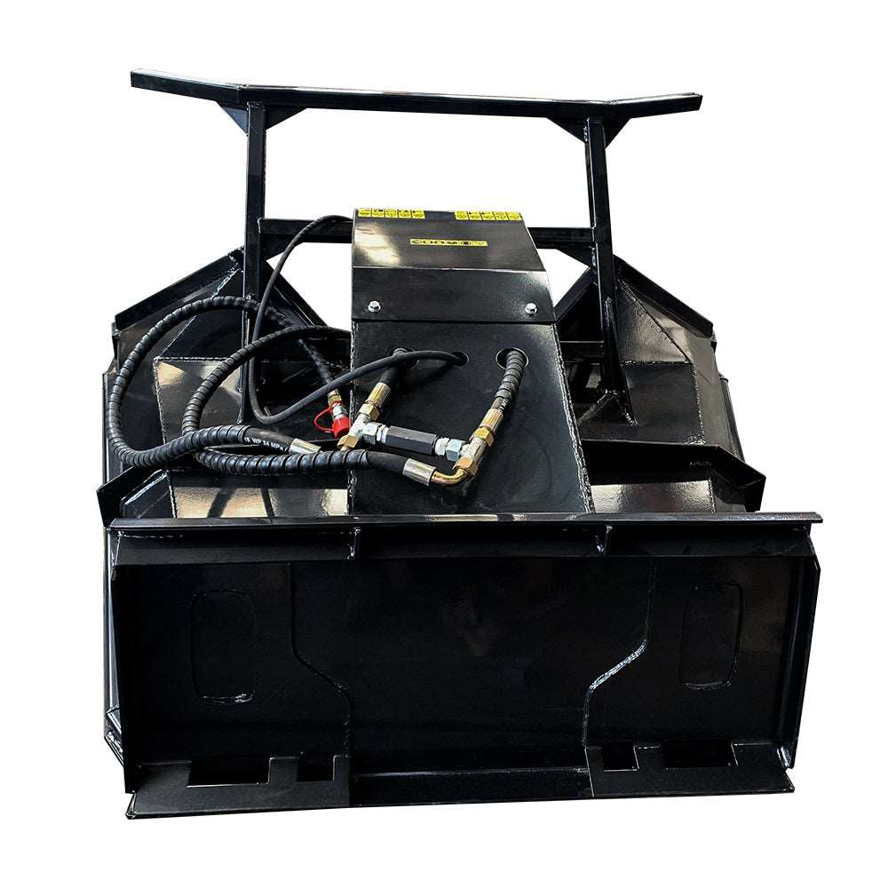 New 60'' Skid Steer Forestry Disc Mulcher, 20-69 GPM