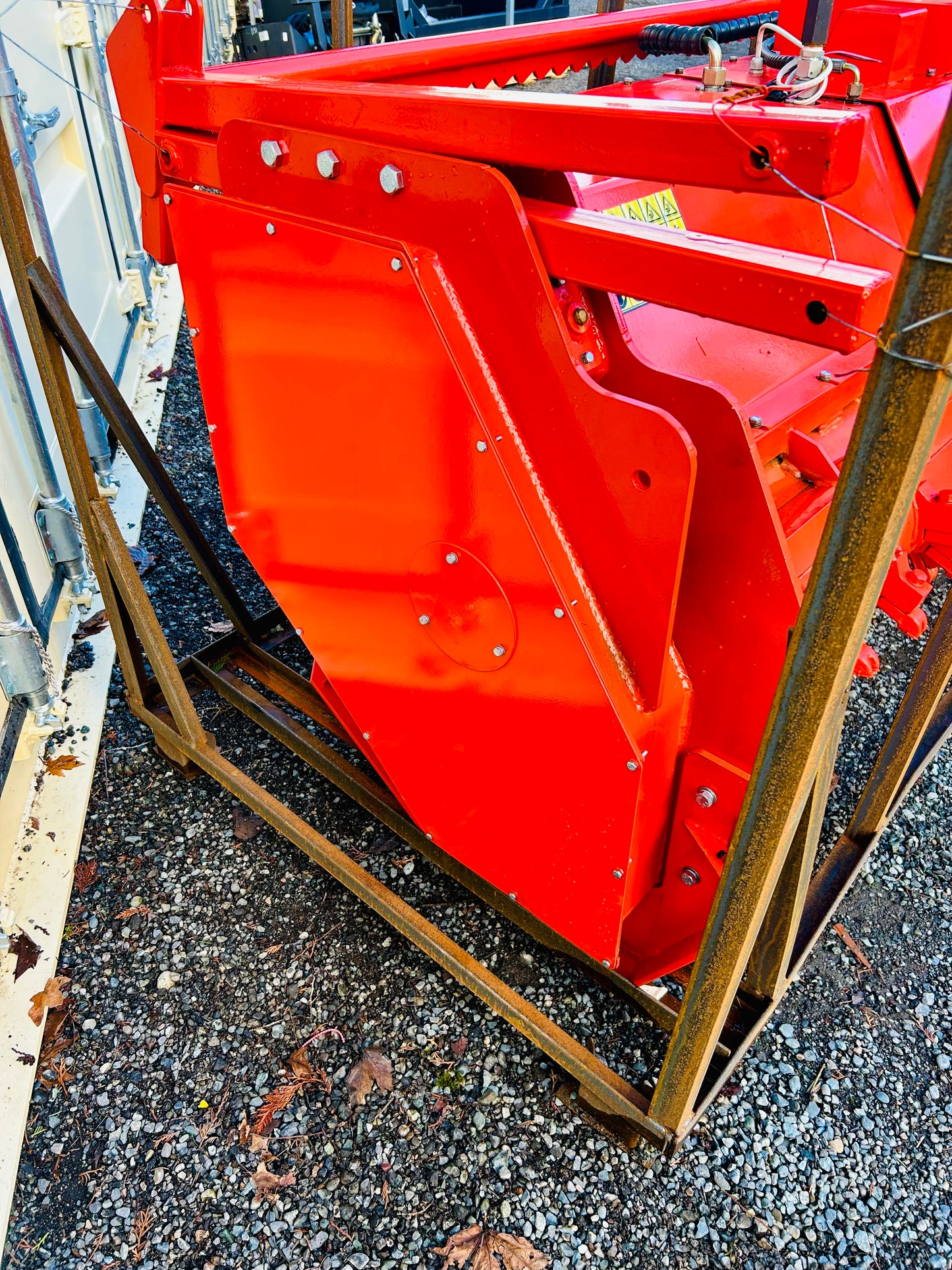 New 81'' Skid Steer Forestry Drum Mulcher, 24-32 GPM
