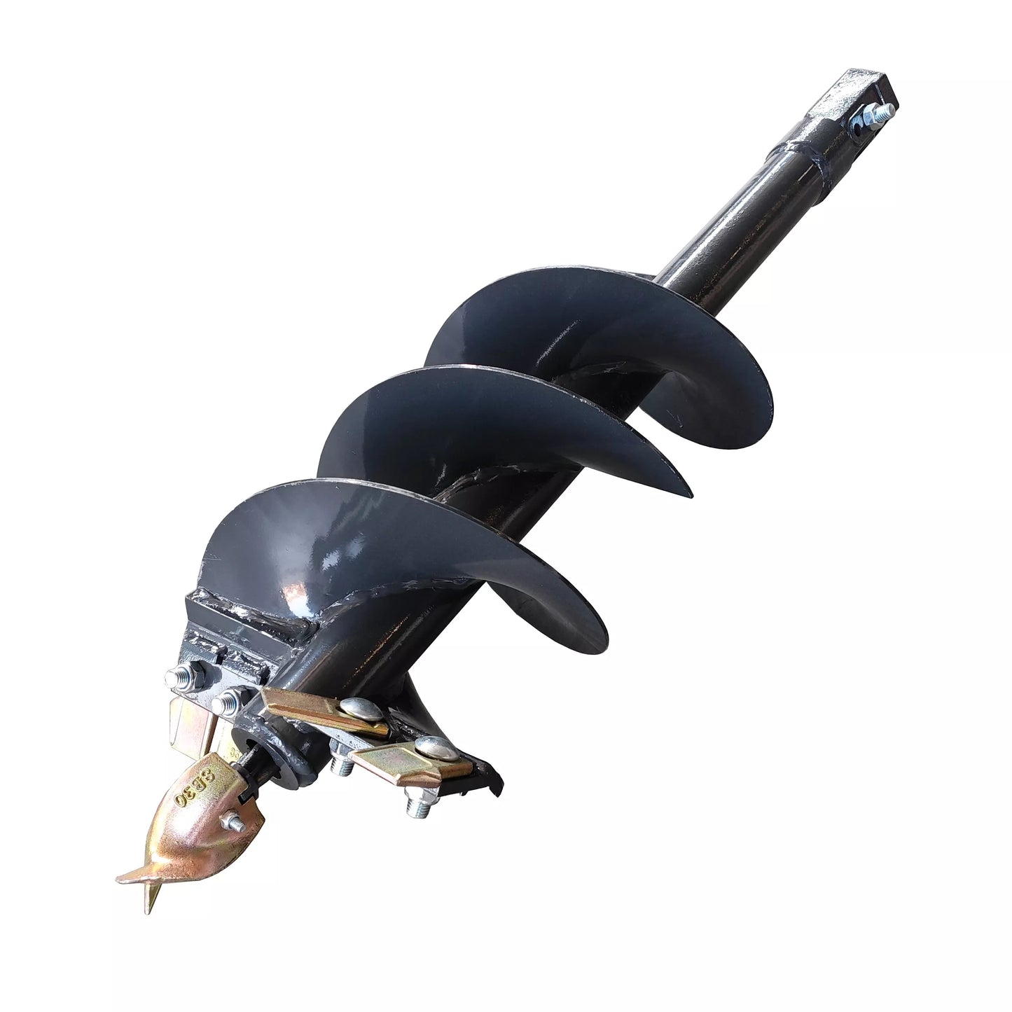 New QB-SD10 Mini Skid Steer Hydraulic Auger with 12” and 18” Bit