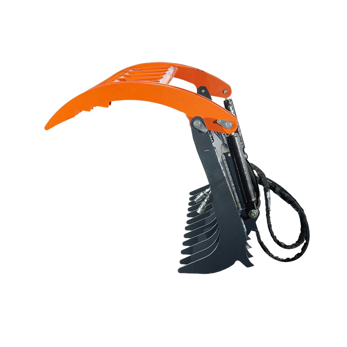 New Skid Steer Skeleton Root Rake Grapple, 2600 LB Grapple Capacity