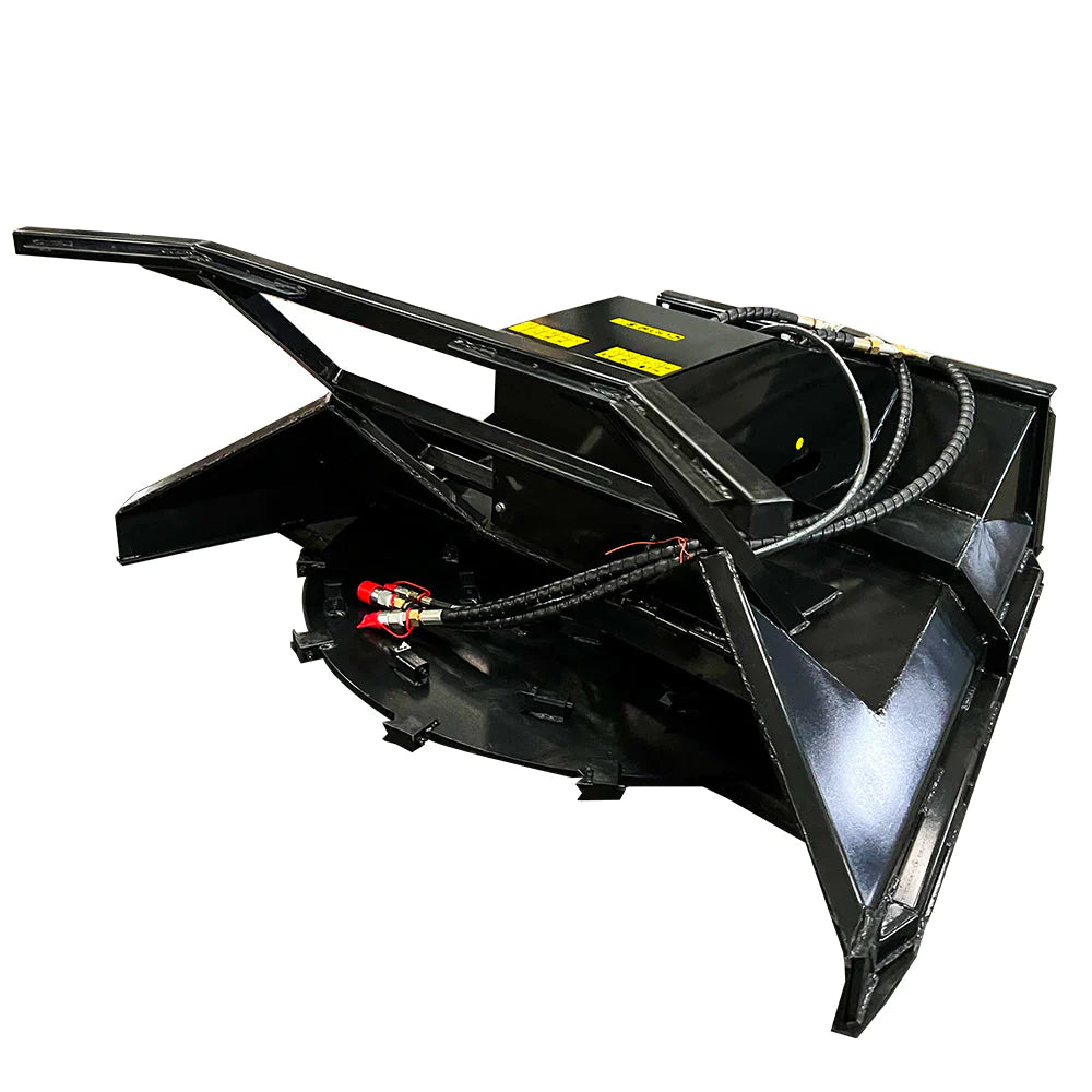 New 60'' Skid Steer Forestry Disc Mulcher, 20-69 GPM