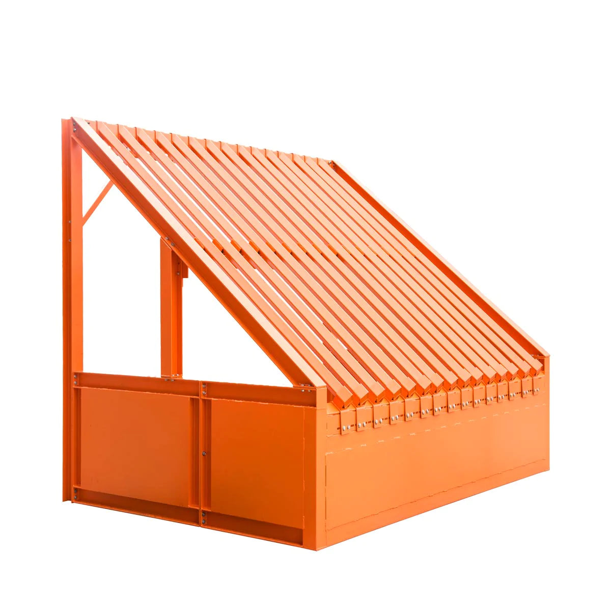 New 10’ Heavy Duty Static Grizzly Rock Screen, Adjustable Bolt-On Deck Bars, 4” x 4” I-Beams, 5000 lb Load Capacity