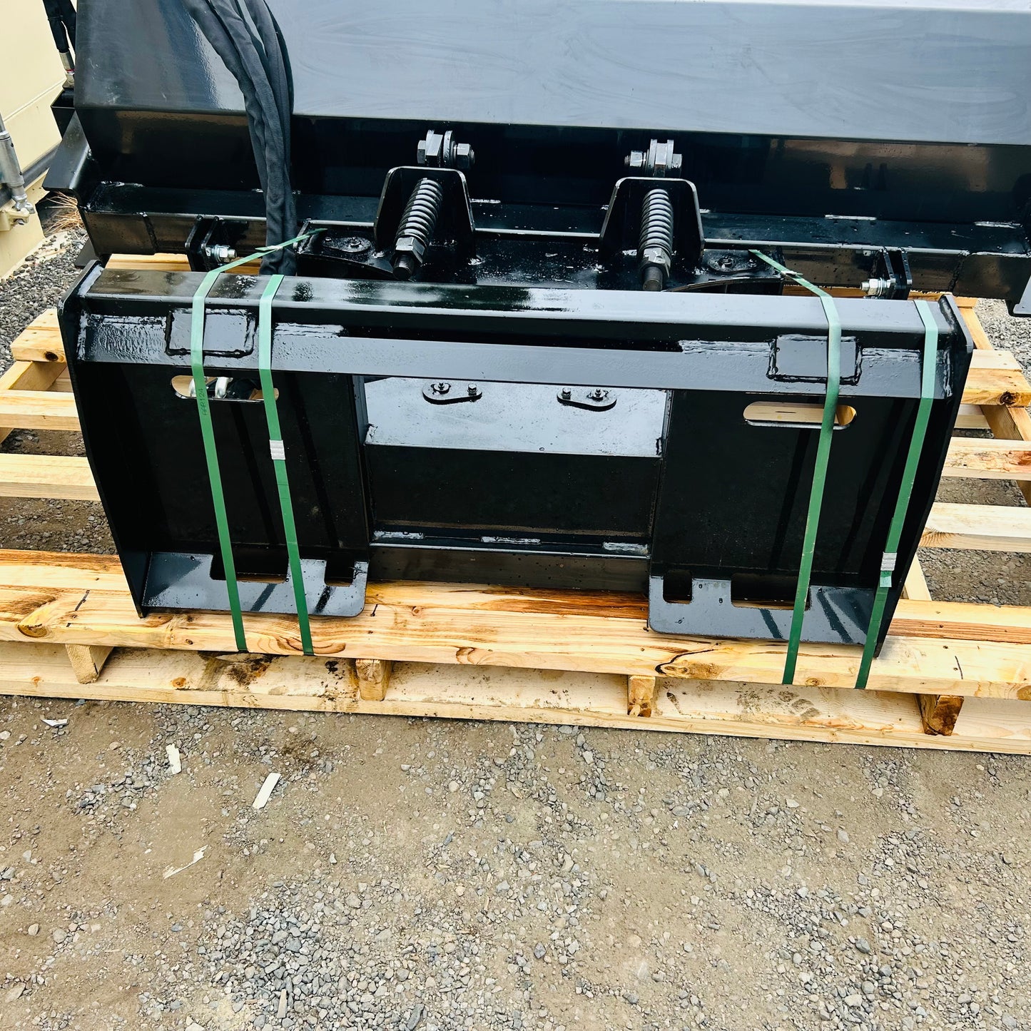 New Skid Steer Attachment Hydraulic Angle Broom