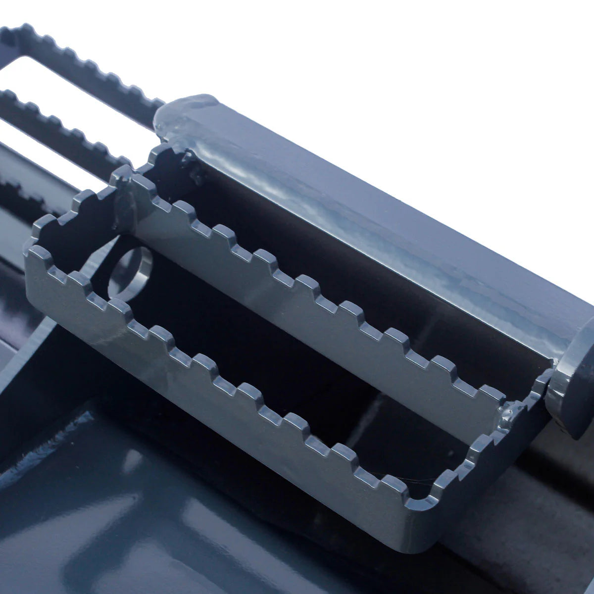 New Premium 72” Skid Steer Rotary Tiller, Bi-Directional, 6” Tilling Depth, Universal Skid Mount