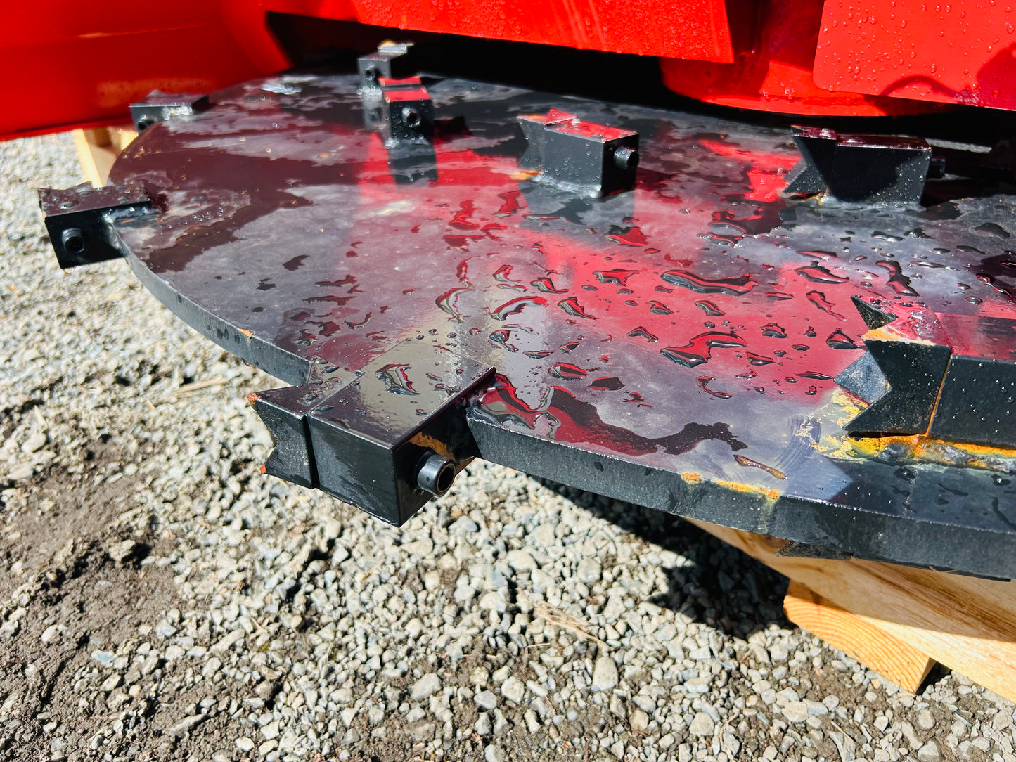 New 60'' Skid Steer Forestry Disc Mulcher, 20-69 GPM