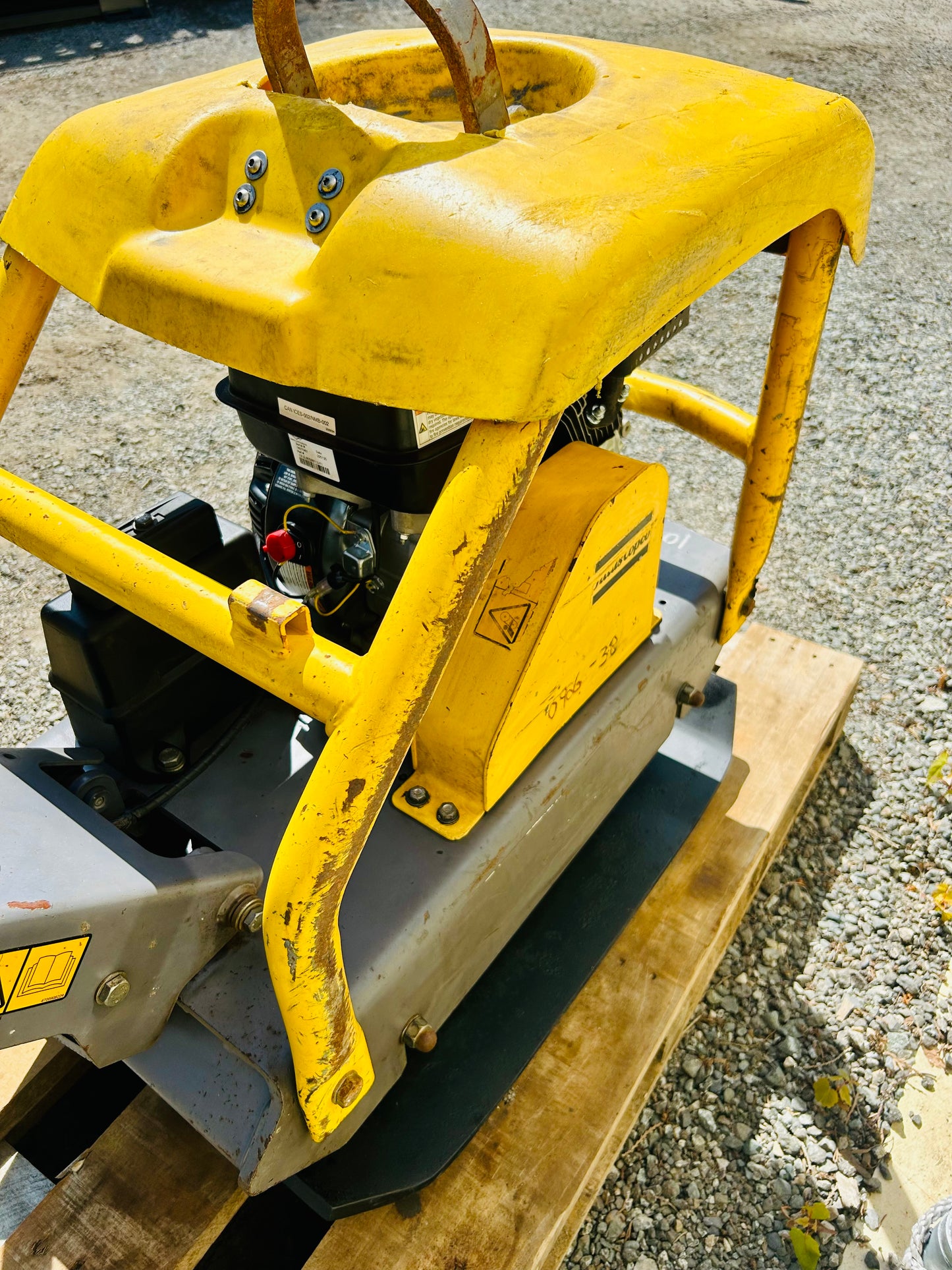 Used Atlas Copco RP204 Hydraulic Plate Compactor / Plate Tamper