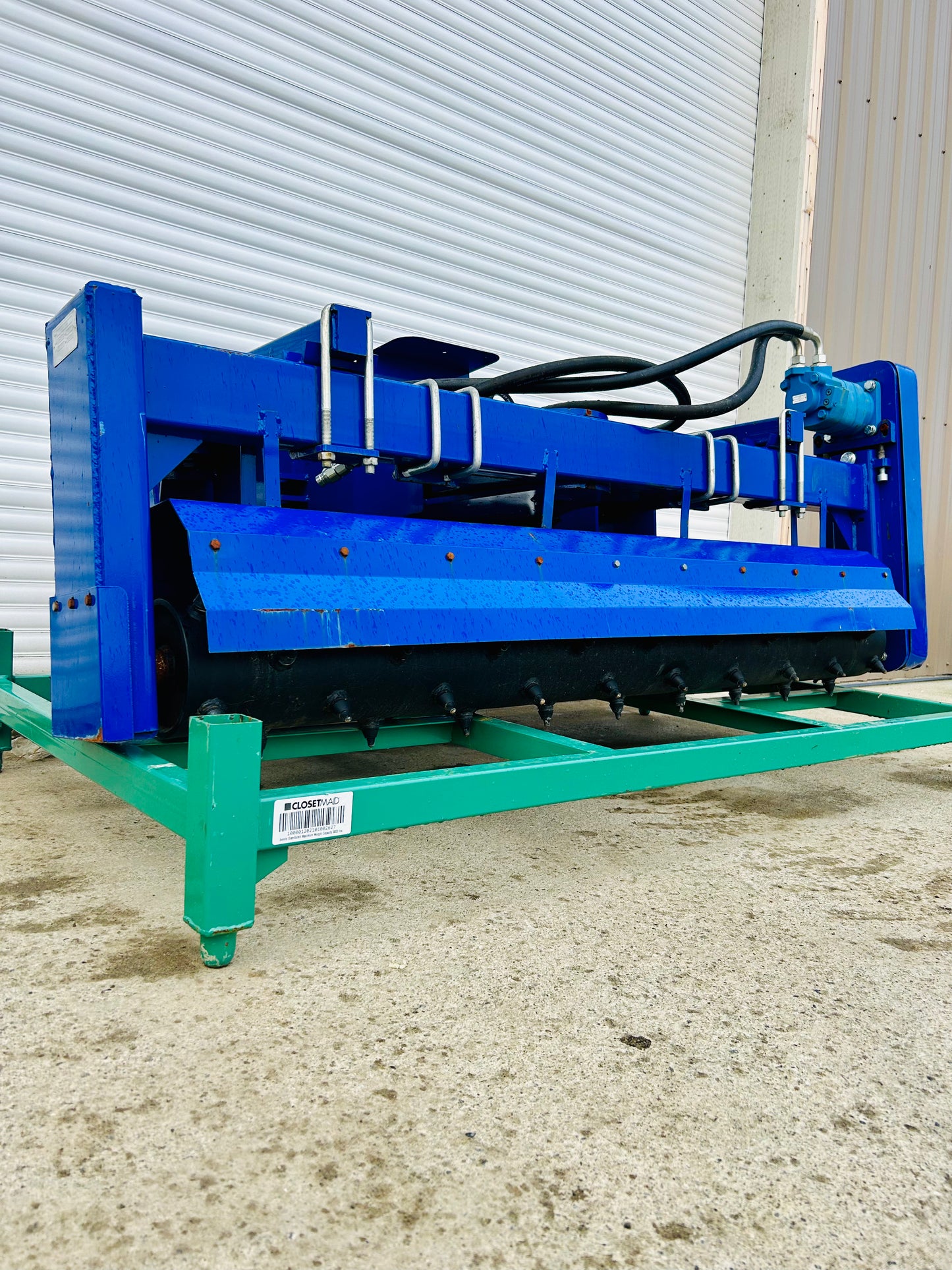 New 72'' Skid Steer Soil Conditioner, Harley Power Rake