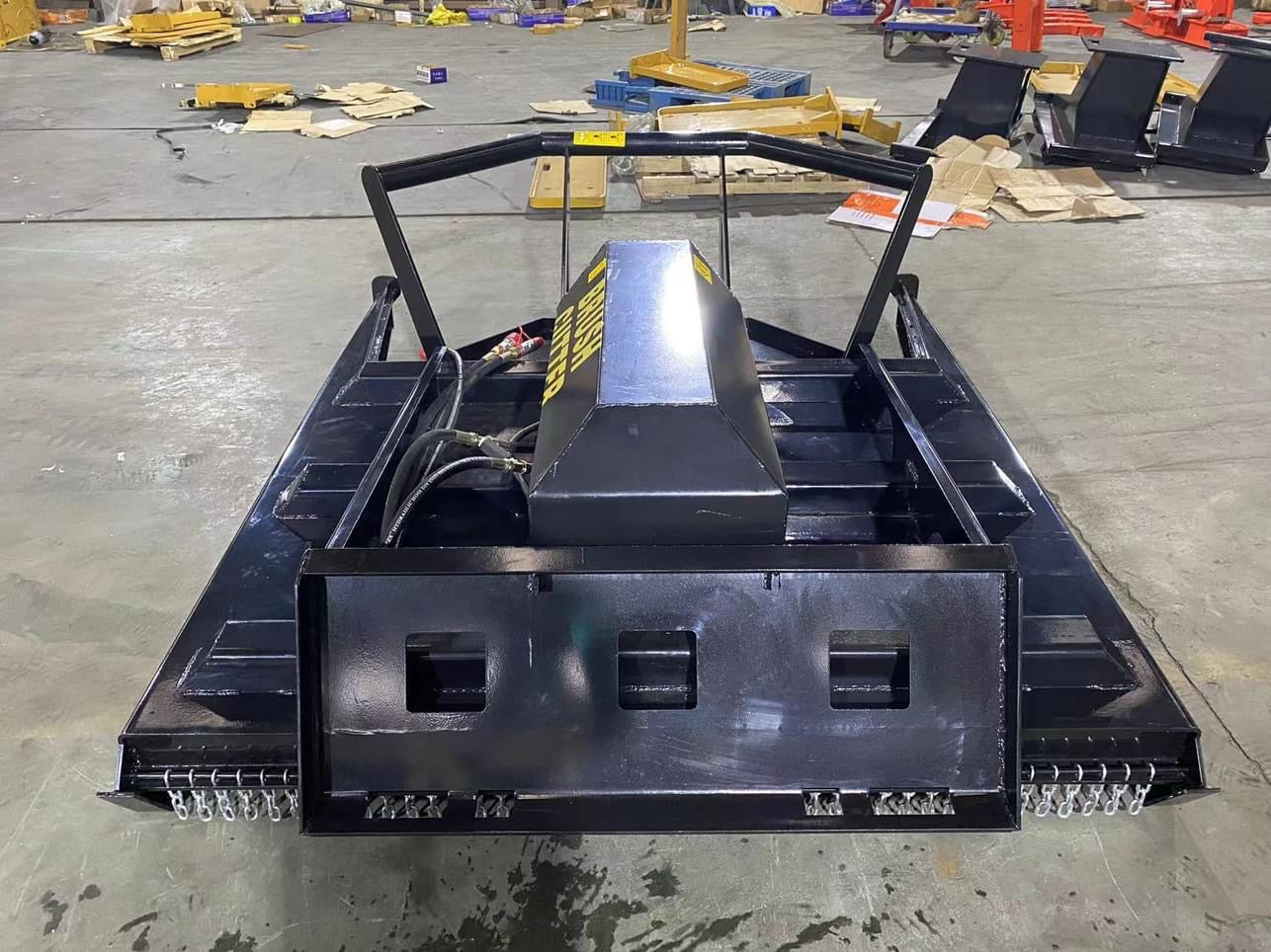 New 72 '' Extreme Duty Skid Steer Brush Cutter, 4 blade