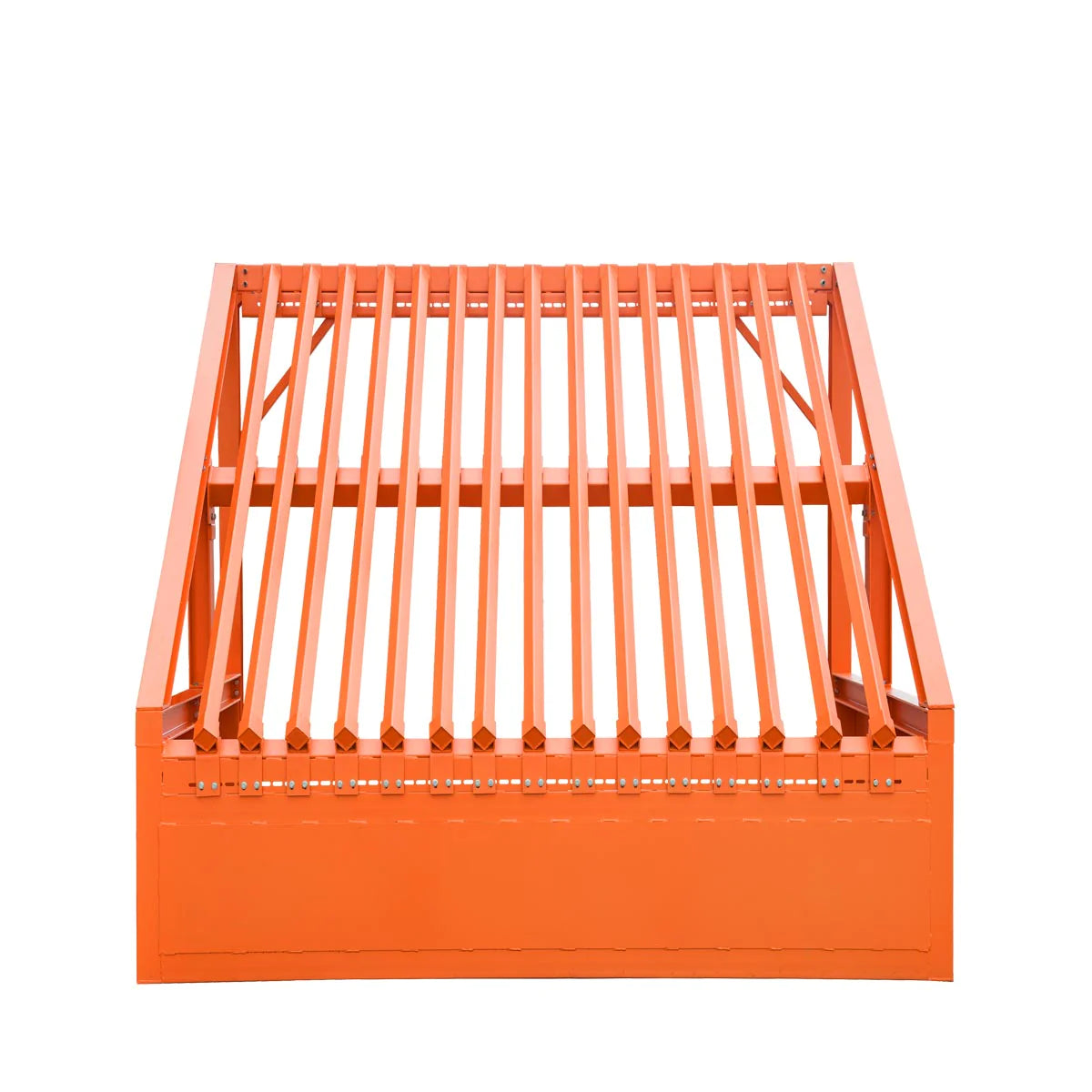 New 10’ Heavy Duty Static Grizzly Rock Screen, Adjustable Bolt-On Deck Bars, 4” x 4” I-Beams, 5000 lb Load Capacity