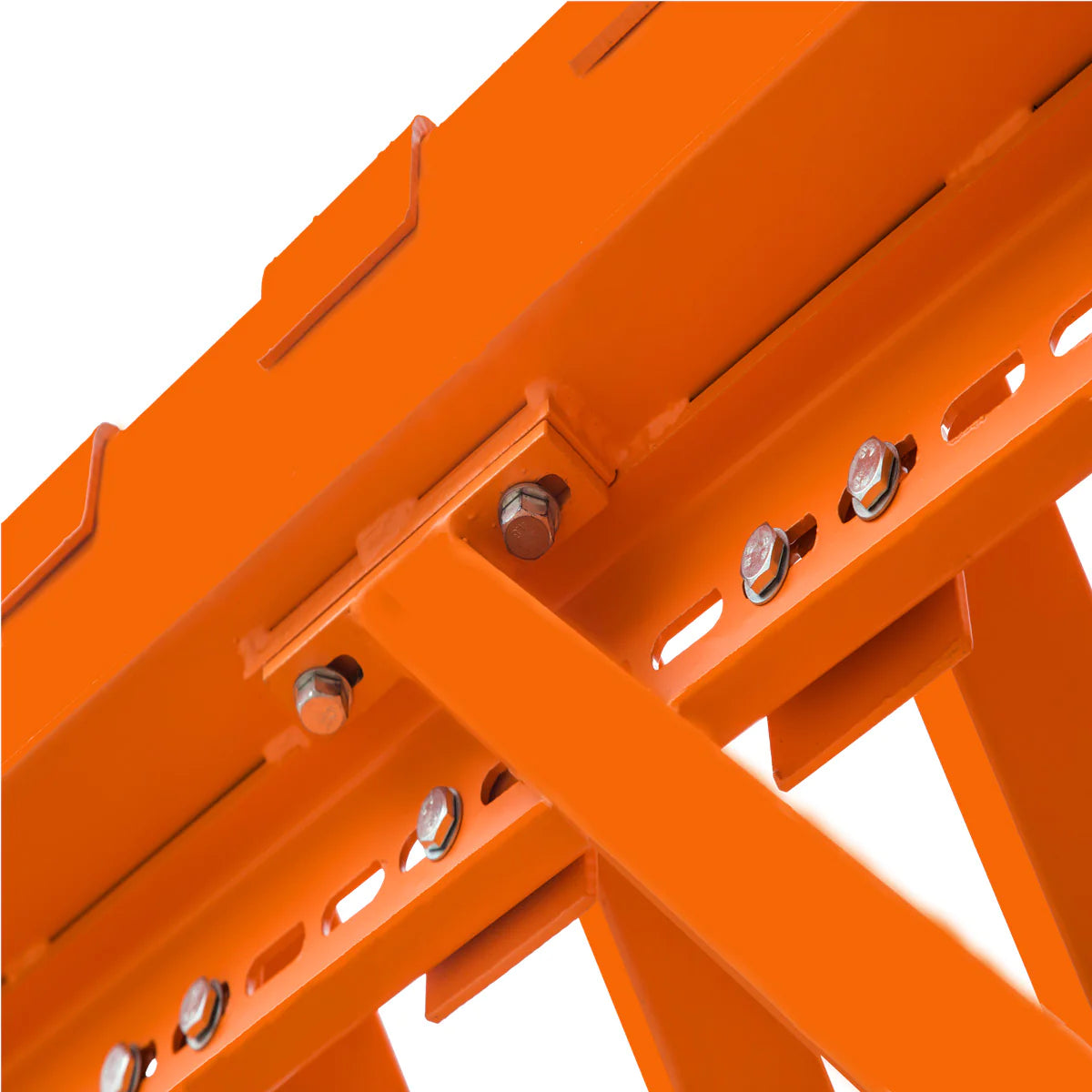 New 10’ Heavy Duty Static Grizzly Rock Screen, Adjustable Bolt-On Deck Bars, 4” x 4” I-Beams, 5000 lb Load Capacity