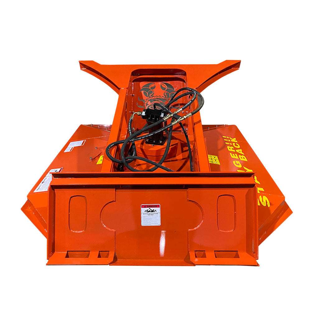 New 74'' Heavy Duty Skid Steer Brush Cutter,2 Blade
