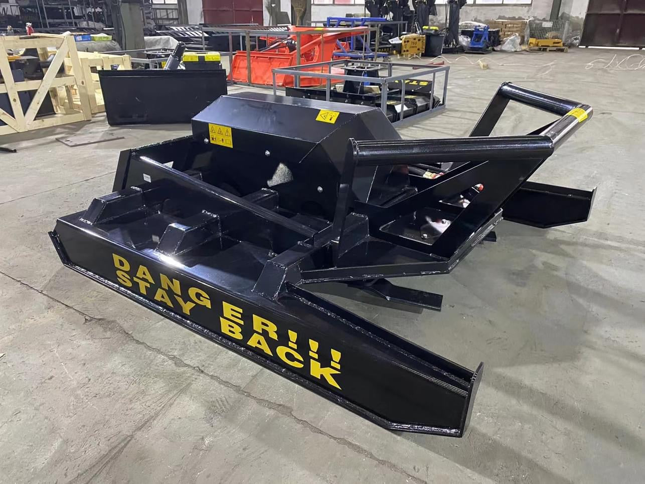 New 72 '' Extreme Duty Skid Steer Brush Cutter, 4 blade