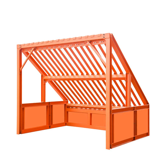 New 10’ Heavy Duty Static Grizzly Rock Screen, Adjustable Bolt-On Deck Bars, 4” x 4” I-Beams, 5000 lb Load Capacity