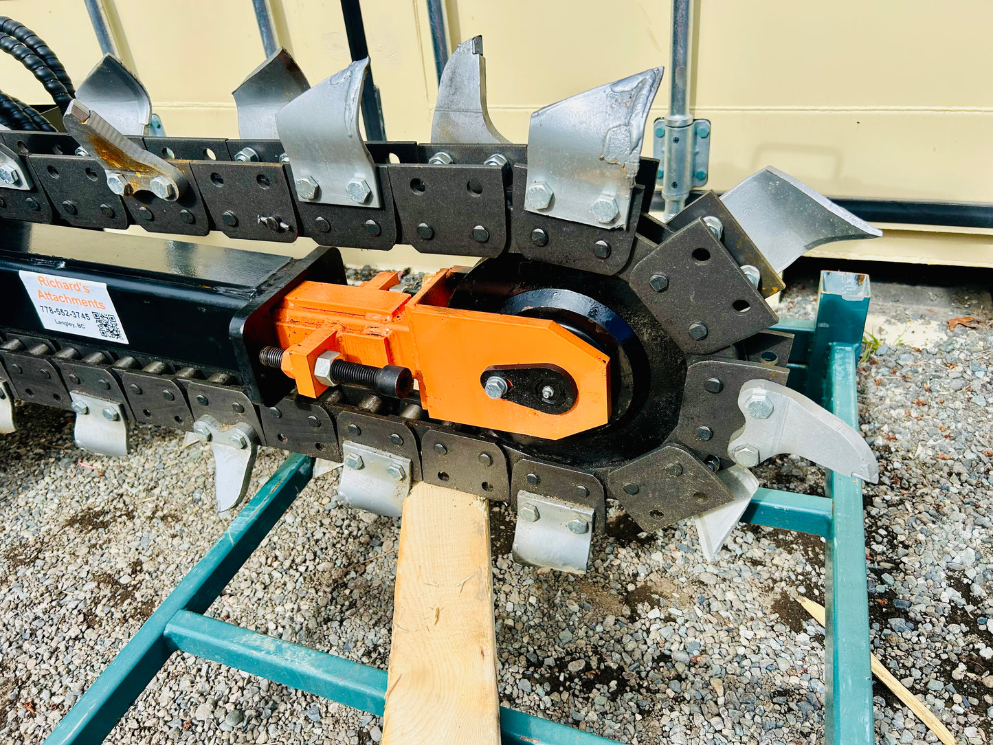 New 48" Skid Steer Trencher Attachment