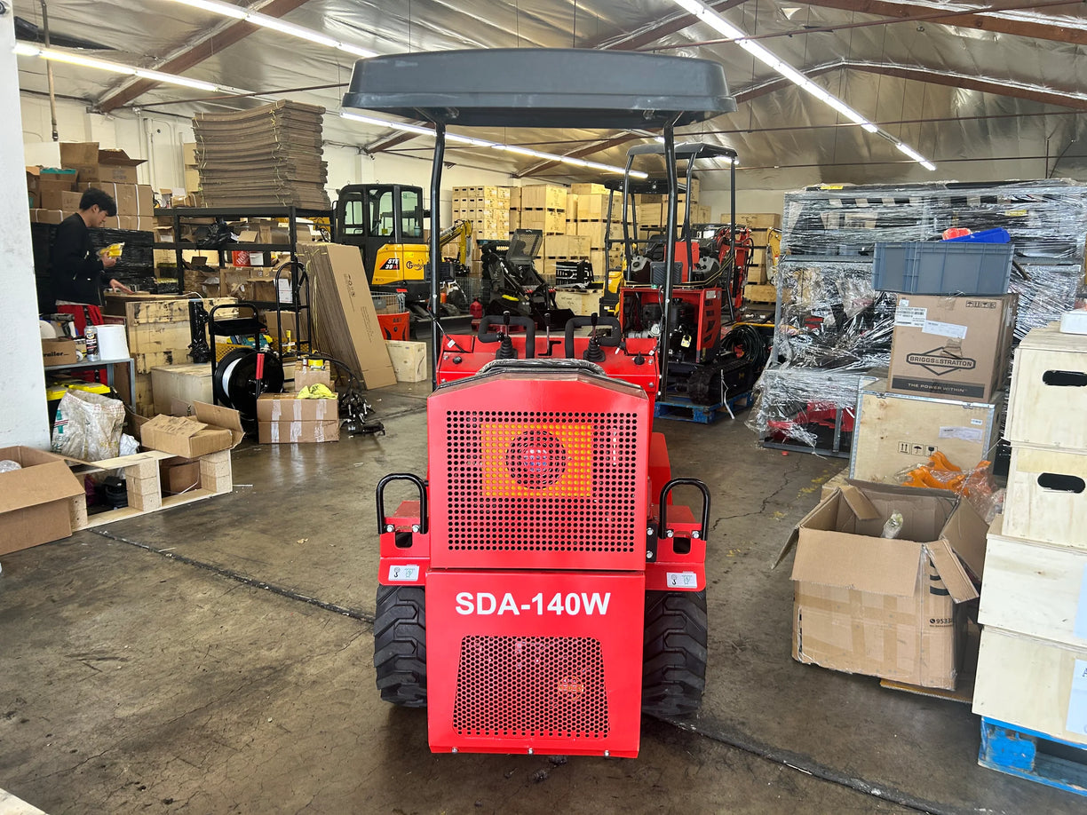 New SDA-140W 0.9-Ton Mini Wheeled Loader