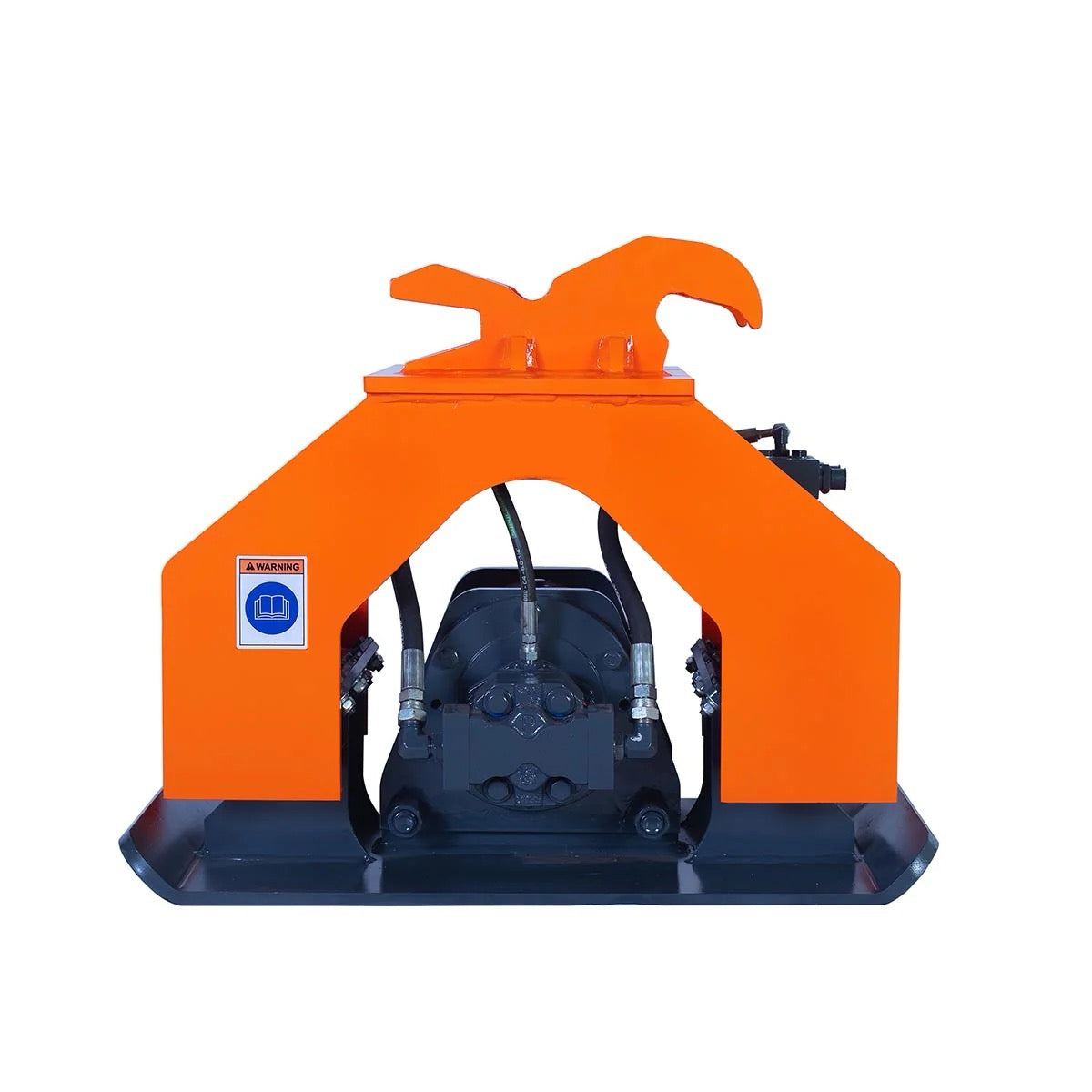 New Premium 8,800-lb Hydraulic Plate Compactor, 2-4 Ton Excavator Weight, 19” Compact Capacity