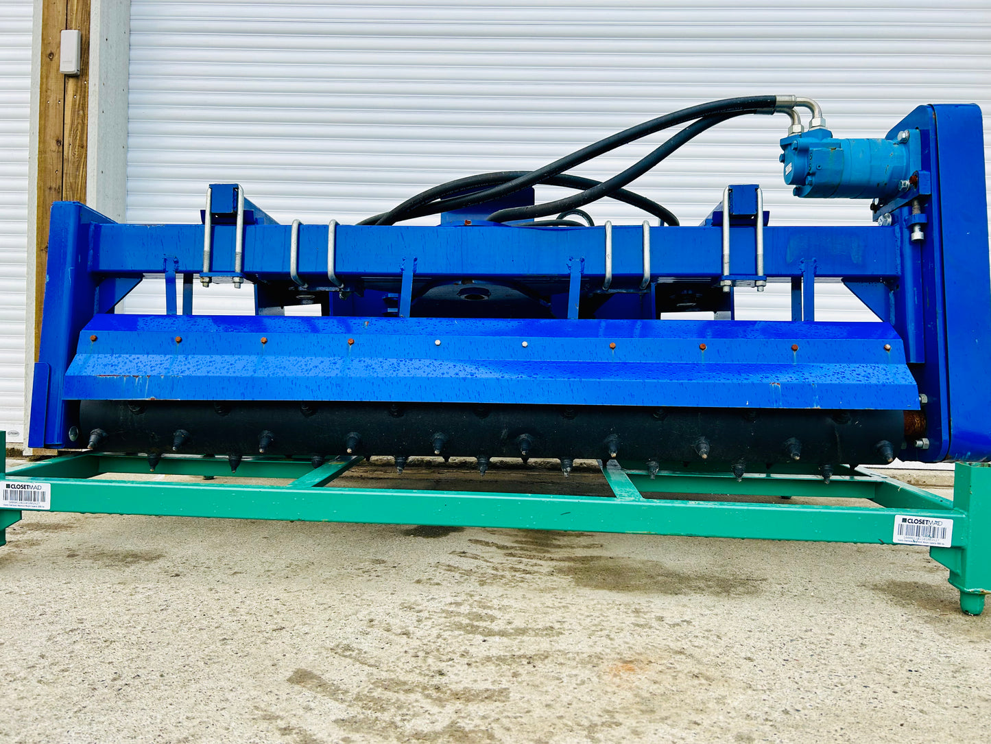 New 72'' Skid Steer Soil Conditioner, Harley Power Rake