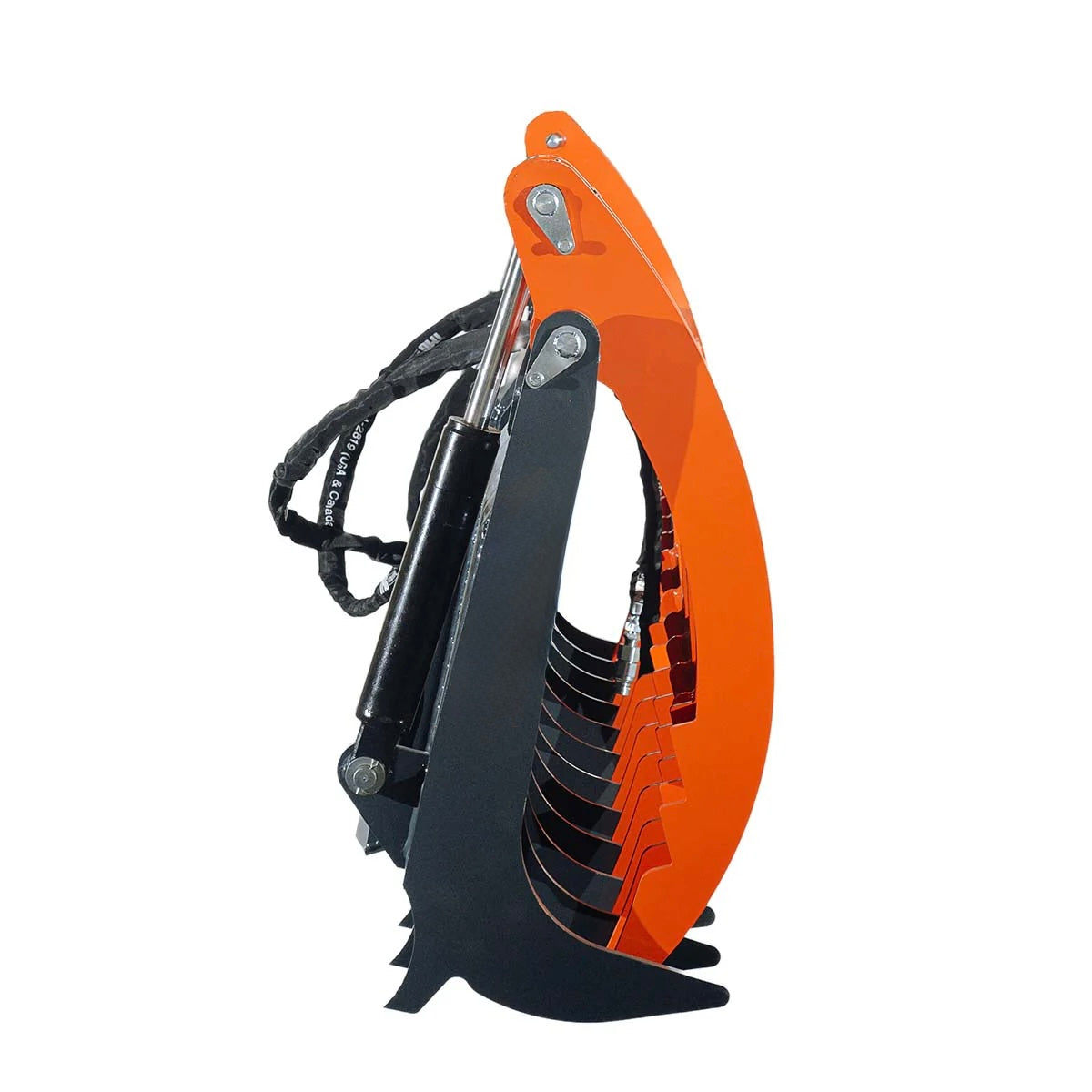 New Skid Steer Skeleton Root Rake Grapple, 2600 LB Grapple Capacity