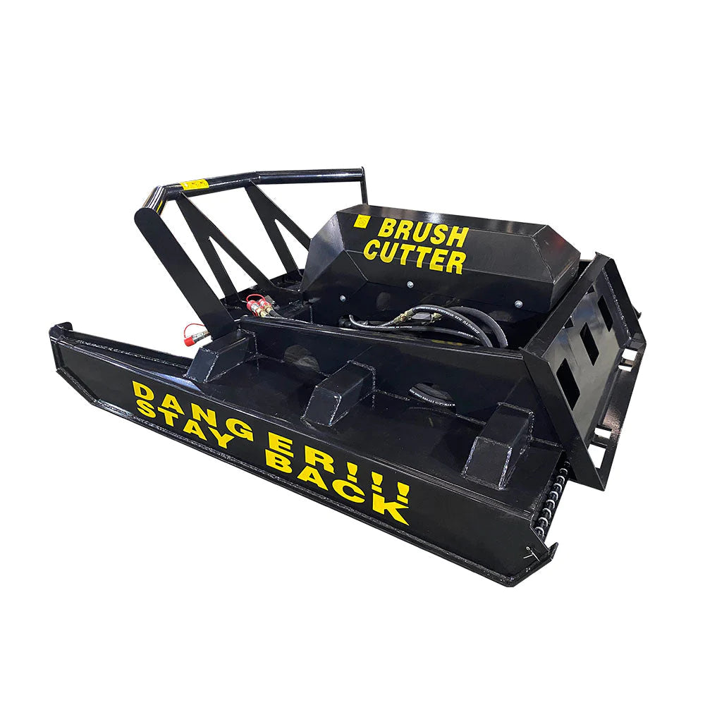 New 72 '' Extreme Duty Skid Steer Brush Cutter, 4 blade