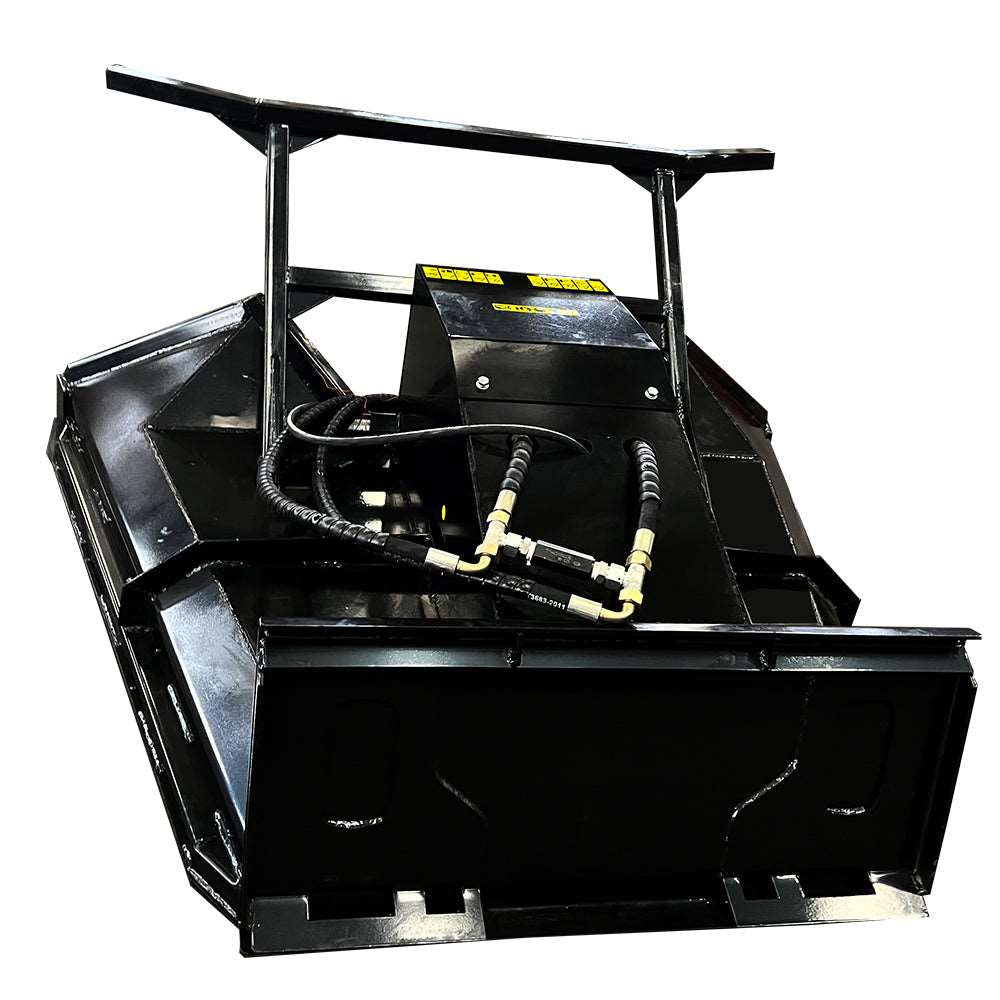 New 60'' Skid Steer Forestry Disc Mulcher, 20-69 GPM