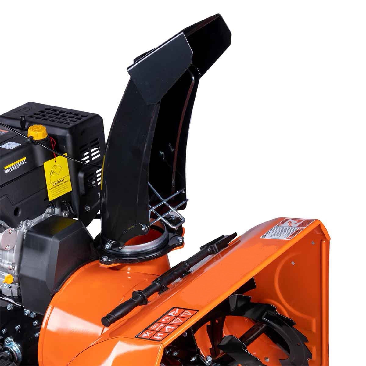 New Premium 30” Self-Propelled Gas-Powered Snow Blower, Dual-Stage, Rubber Track, Heated Hand Grips, Electric Start