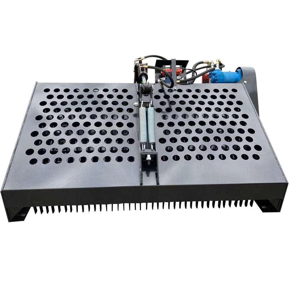 New 72" Skid Steer Loader Landscape Rake Rock Attachment