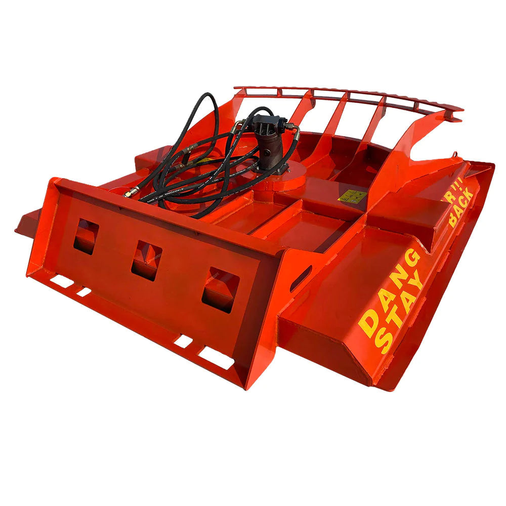 New 72 '' Heavy Duty Skid Steer Brush Cutter, 3 Blade