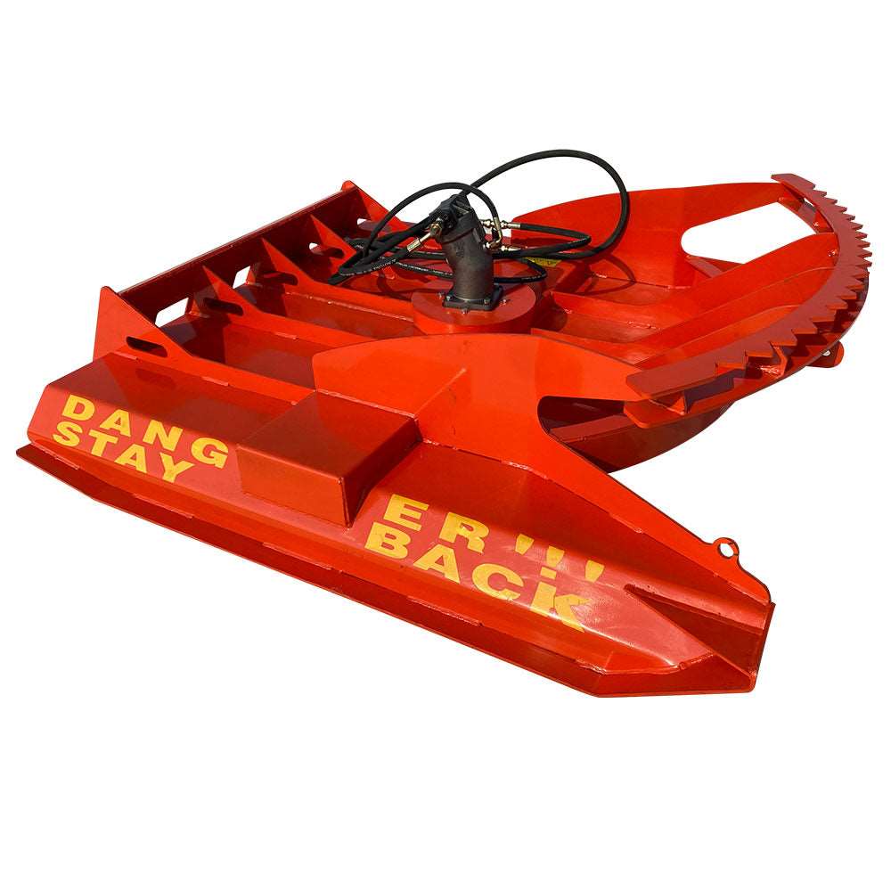 New 72 '' Heavy Duty Skid Steer Brush Cutter, 3 Blade