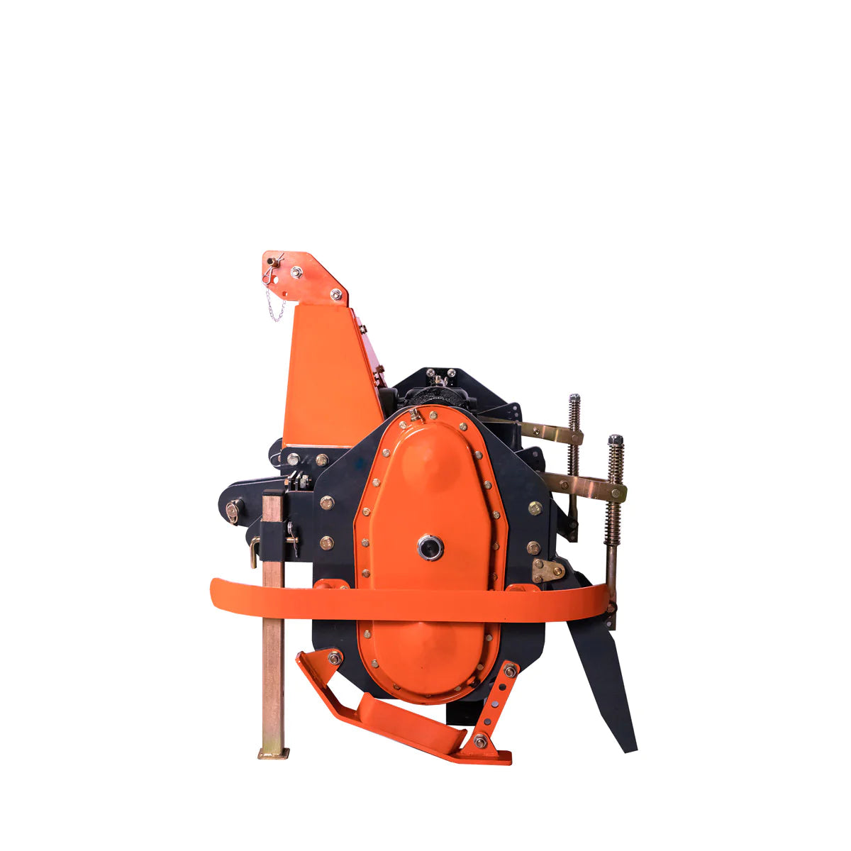 New Premium 55” 3-Point Hitch Rotary Tiller, 30-40 HP Compact Tractor, 6” Tilling Depth, PTO Shaft Included, Category 2 Hookup