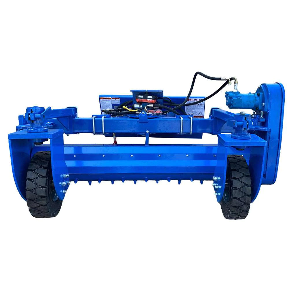 New 72'' Skid Steer Soil Conditioner, Harley Power Rake