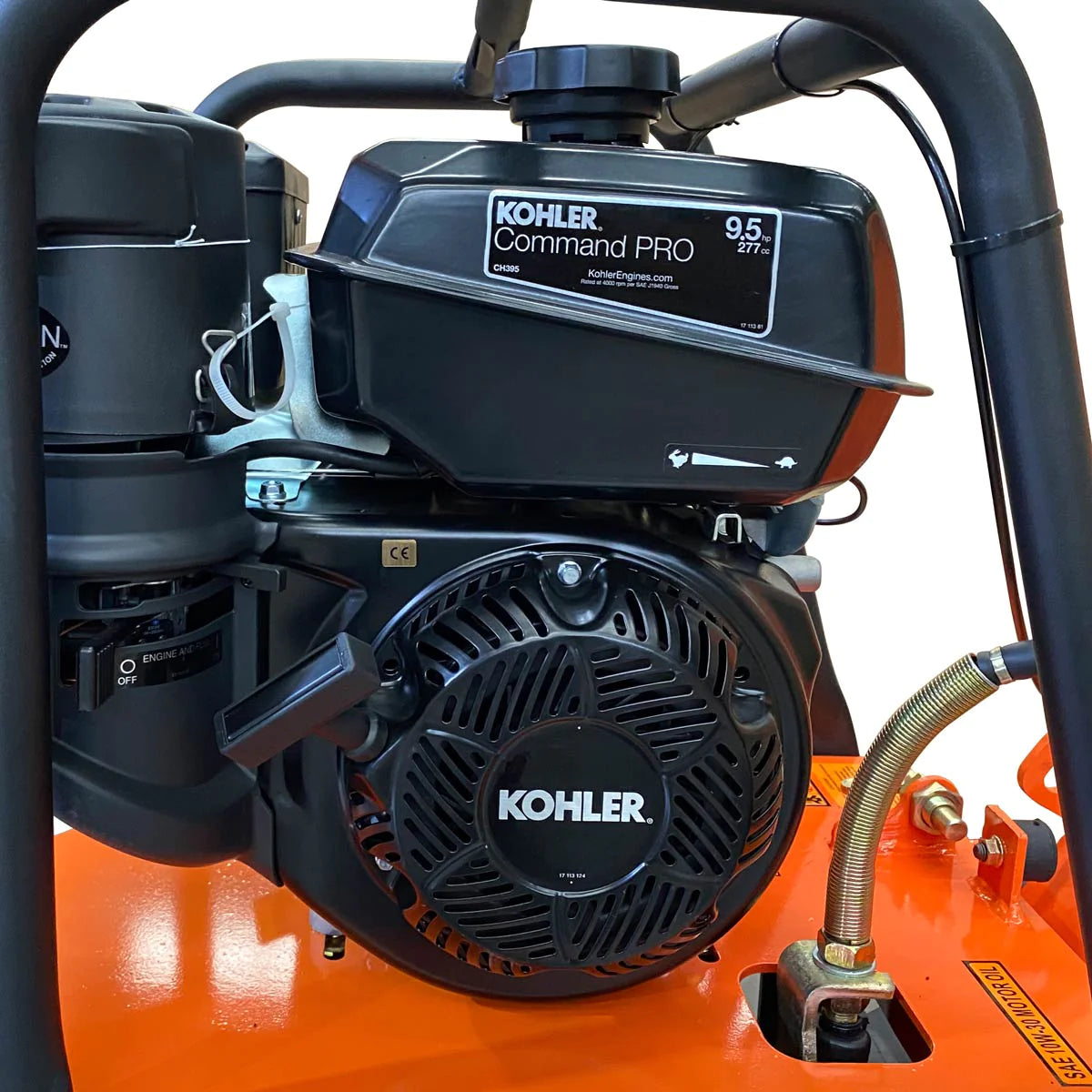 New Premium 6800-lb Reversible Vibratory Plate Compactor / Tamper, 9.5 HP Kohler Command Pro Engine