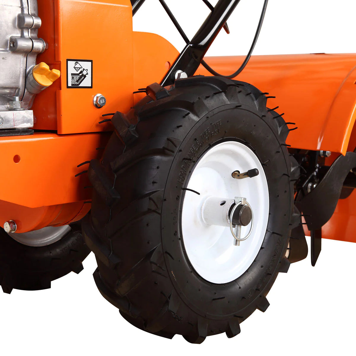 New Premium 19" Self-Propelled Garden Tiller, 5.5 HP Gas Engine, Rear Tine, 8” Tilling Depth