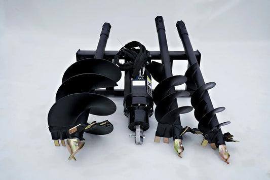 New Skid Steer Auger with 3 bits in 9'', 12'', 18''