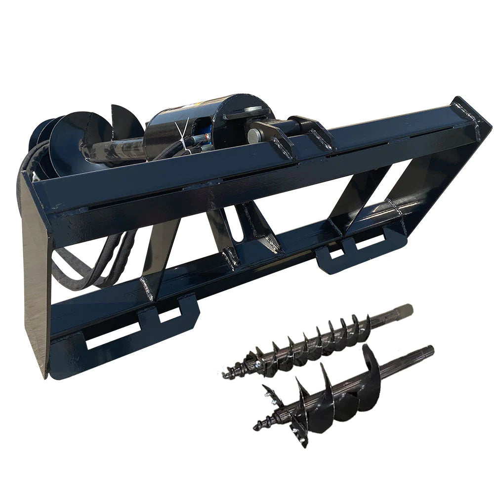 New Skid Steer Hydraulic Auger with 3 bits