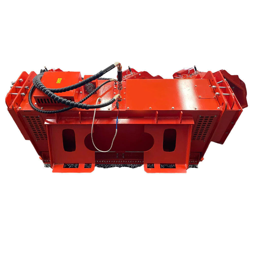 New 81'' Skid Steer Forestry Drum Mulcher, 24-32 GPM