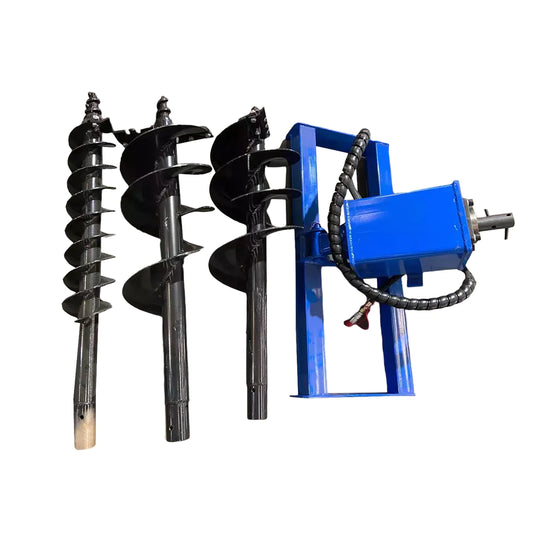New Skid Steer Hydraulic Auger with 3 bits(6", 12", 14" )
