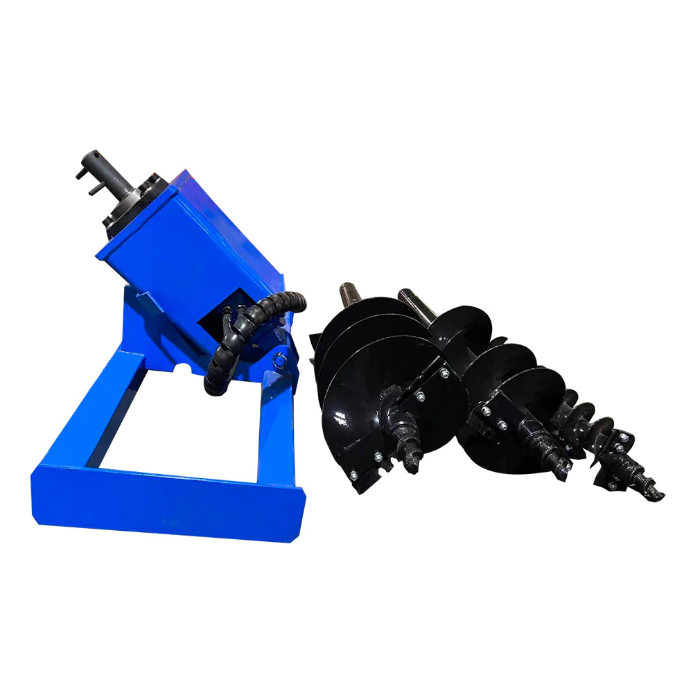 New Skid Steer Hydraulic Auger with 3 bits(6", 12", 14" )