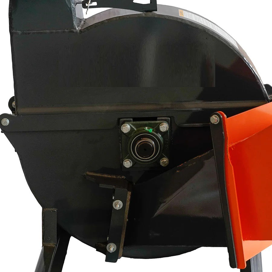 New Premium 6" Skid Steer Wood Chipper, Gravity-Fed, Universal Skid Steer Mount