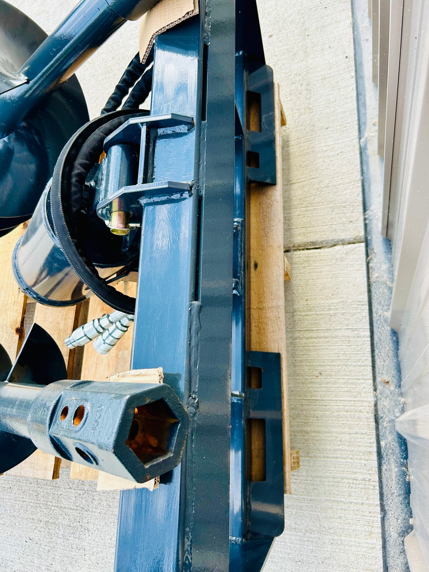 New Skid Steer Auger with 12” and 18” Bit