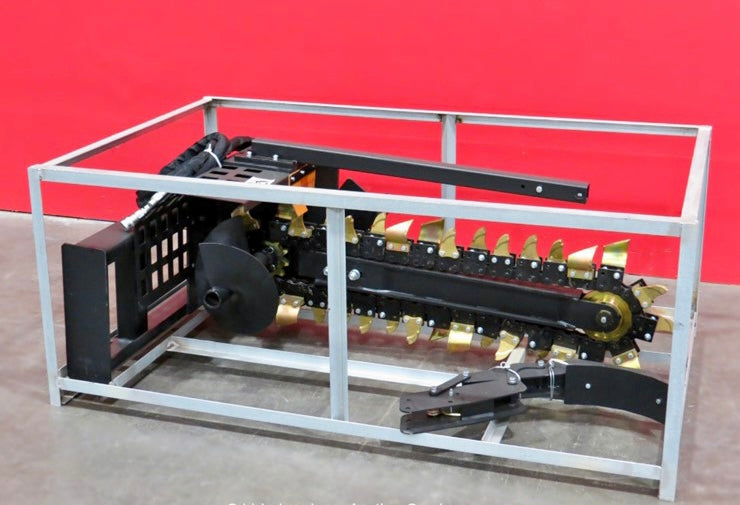 New Hydraulic Skid Steer Trencher