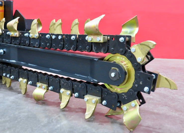 New Hydraulic Skid Steer Trencher