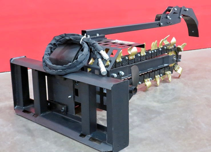 New Hydraulic Skid Steer Trencher