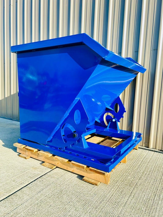 New Forklift Self Dumping Hopper - 1 Cubic Yard
