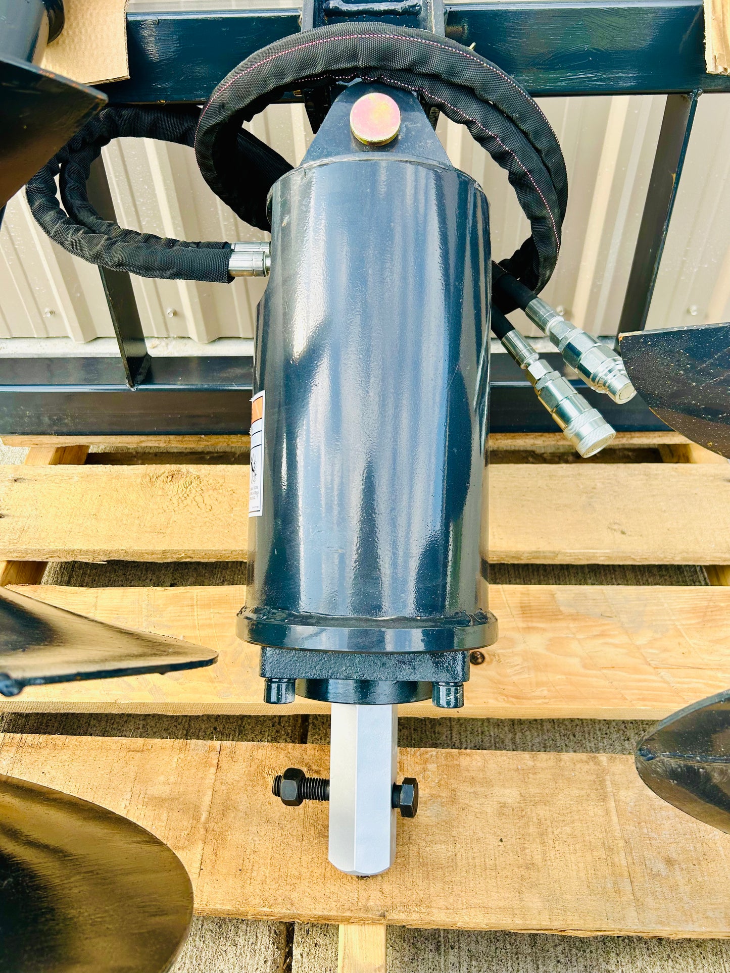 New Skid Steer Auger with 12” and 18” Bit